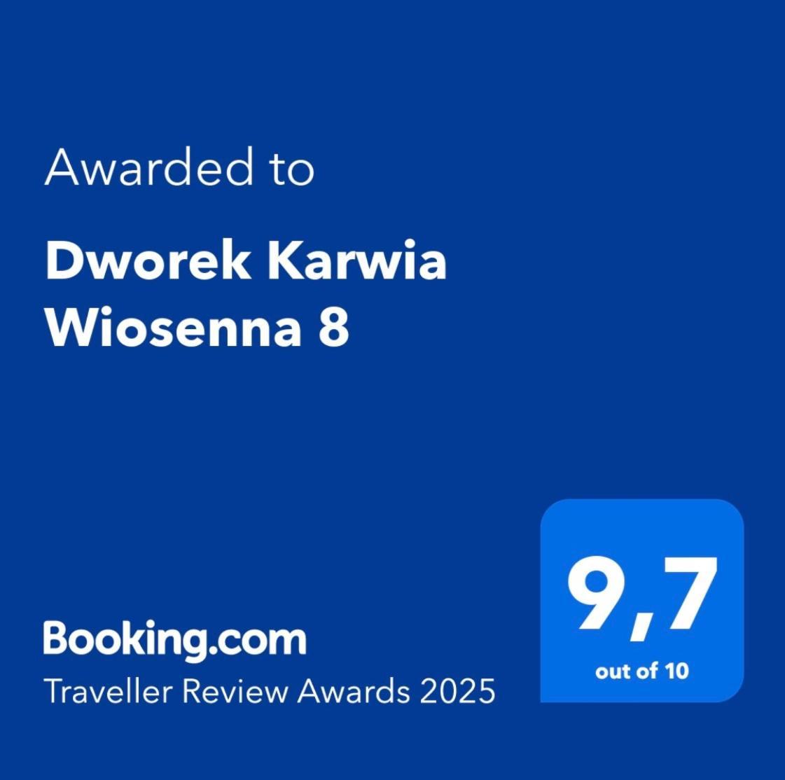 Dworek Karwia Wiosenna 8 Buitenkant foto